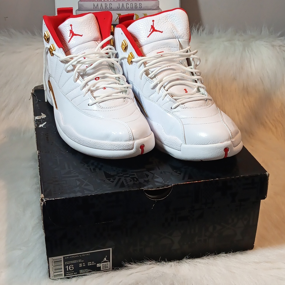 Nike Jordan 12 Retro FIBA Men's  Sz 16